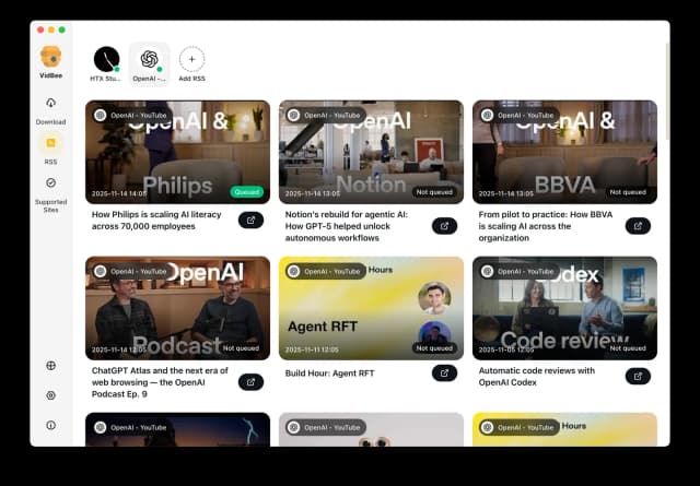 VidBee screenshot 3