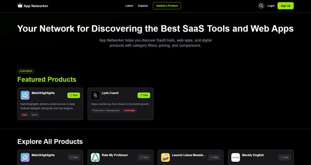 App Networker screenshot 1