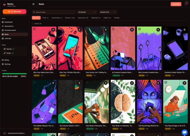 Reelry screenshot 3
