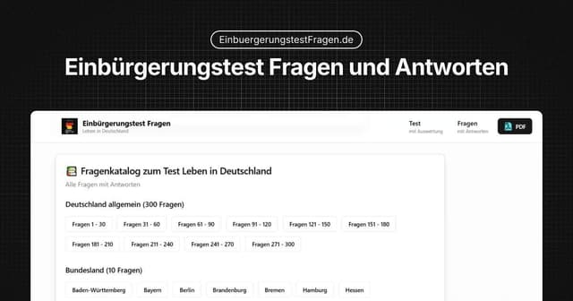 Einbuerg. Test Fr. screenshot 2