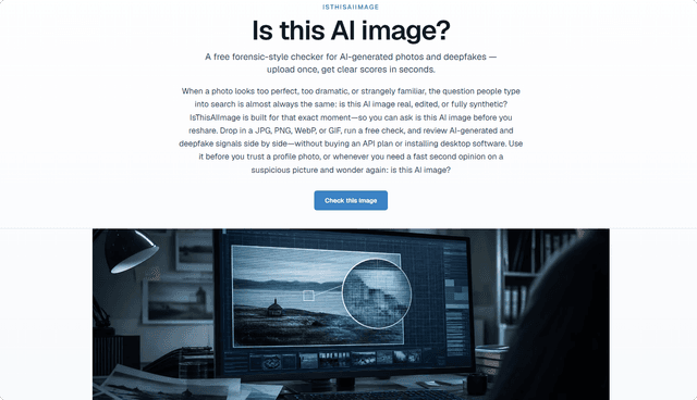 IsThisAIImage screenshot 1