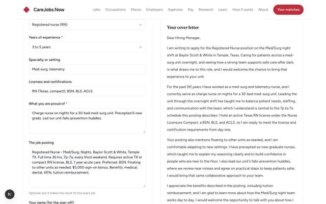 CareJobs AI Career Tools screenshot 1