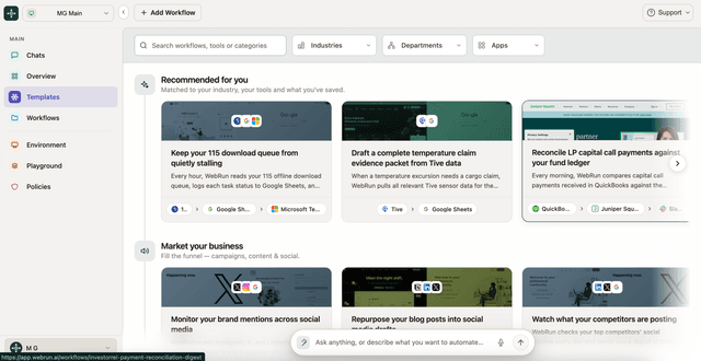 WebRun screenshot 3