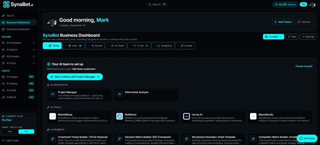 SynaBot AI screenshot 1