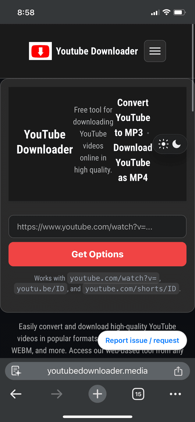 Youtube Downloader screenshot 1