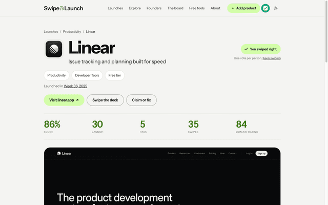 SwipeToLaunch screenshot 4