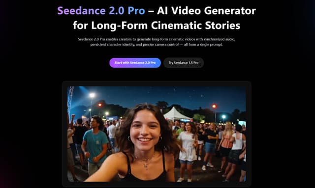 Seedance 2.0 Pro AI Video screenshot 1