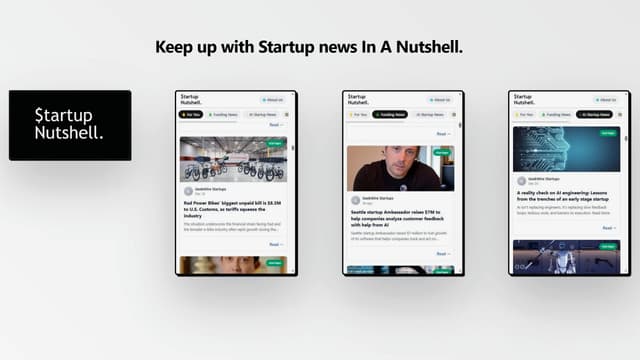 Startup Nutshell screenshot 1