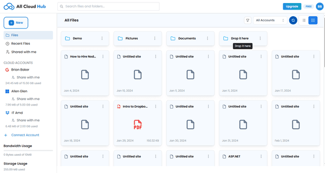 All Cloud Hub screenshot 1