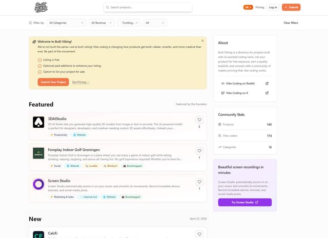 Built Vibing screenshot 1