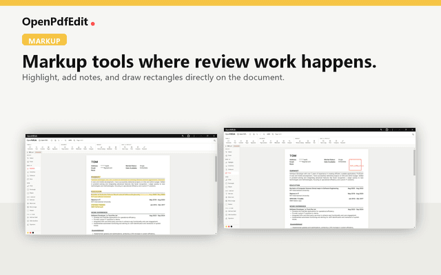 OpenPdfEdit screenshot 3