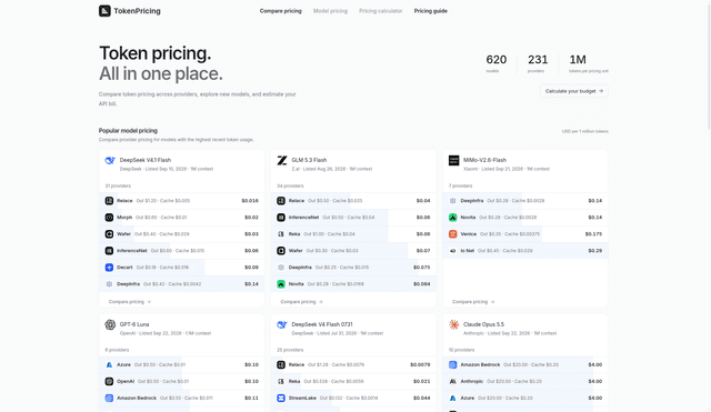 TokenPricing screenshot 1