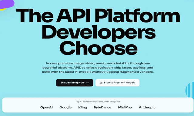 APIDot screenshot 1