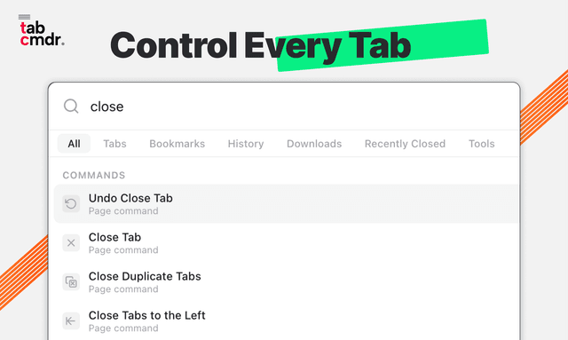 TabCmdr - Command Palette For Your Browser screenshot 2