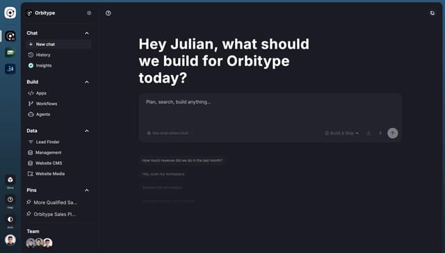 Orbitype screenshot 1