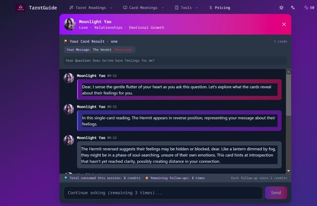 TarotGuide screenshot 1