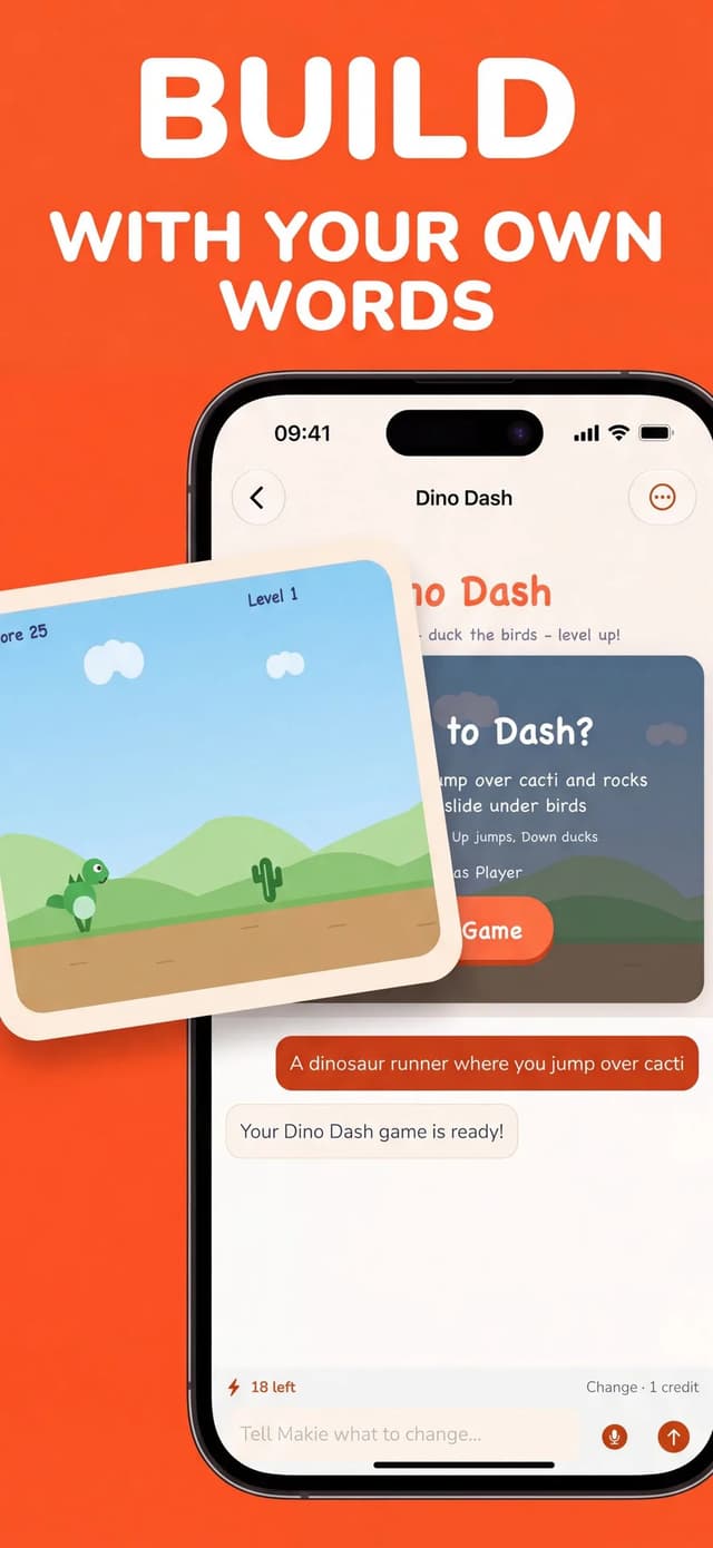 Makie: AI Game Maker for Kids screenshot 5