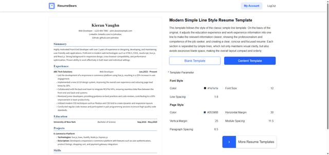 ResumeBears screenshot 3