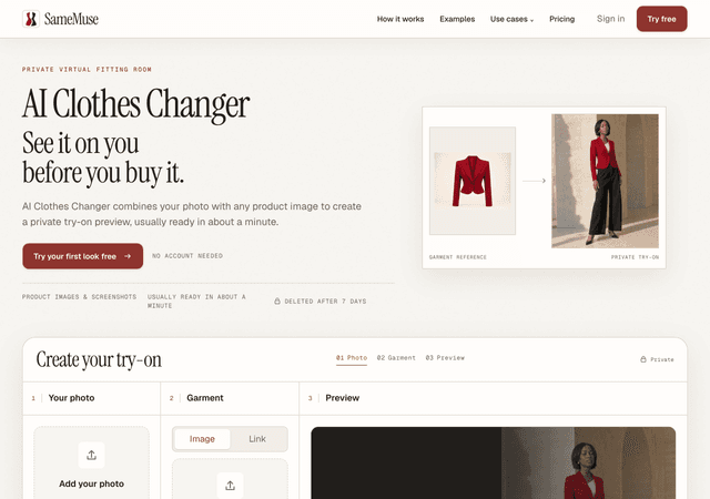 SameMuse screenshot 1