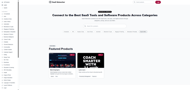 SaaS Networker screenshot 1