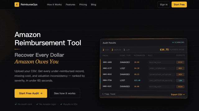 ReimburseOps screenshot 1