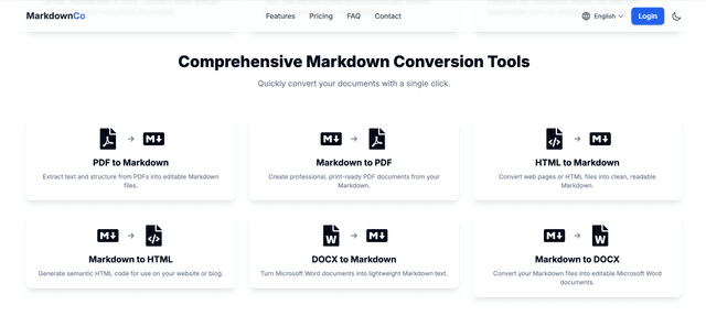 Markdown Converter Pro screenshot 2