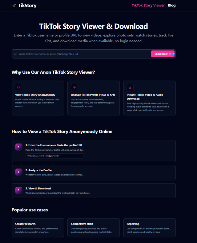 tikstoryviewer screenshot 1