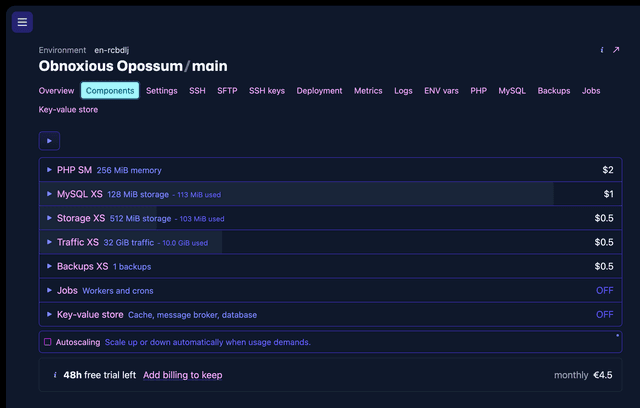 fortrabbit - PHP hosting for developers screenshot 5