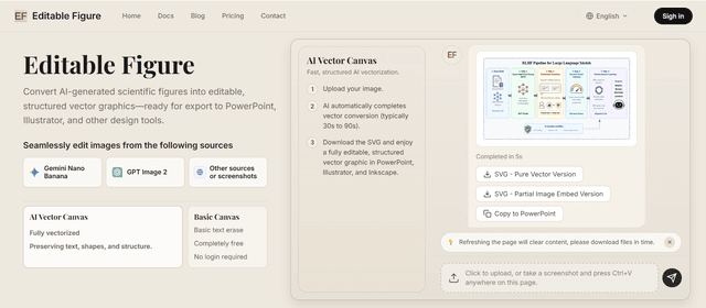 Editable Figure screenshot 1