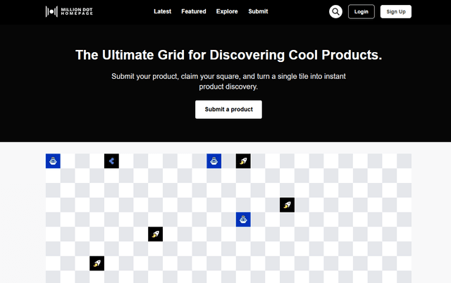 Million Dot Homepage screenshot 1
