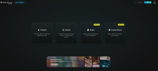 Gleem.AI Studio screenshot 2