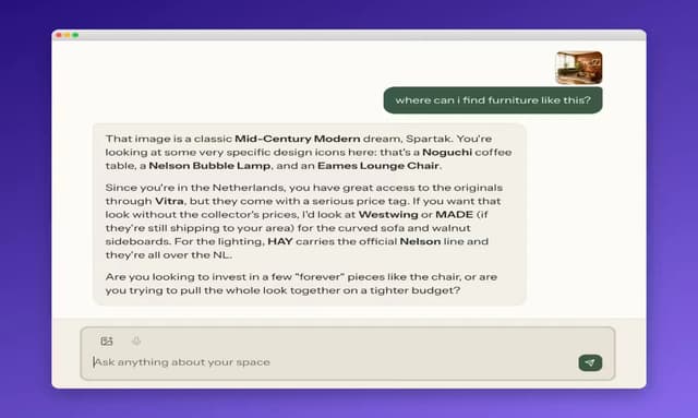 AI Interior Design advice screenshot 3