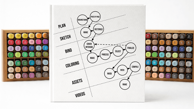 Coloring Book Engine - AI-Powered Coloring Book Creation screenshot 4