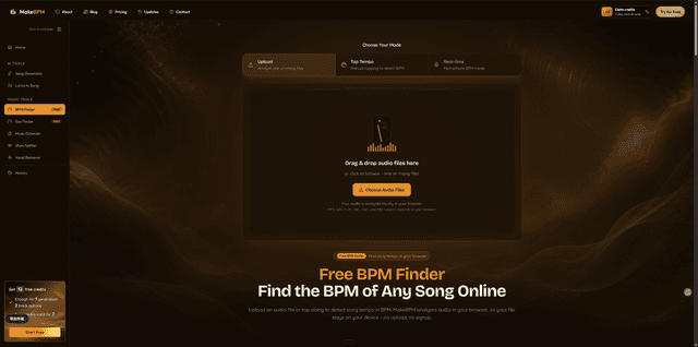 MakeBPM - AI Music Studio for Creators screenshot 3