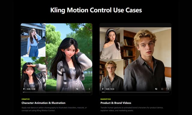 Kling Motion Control screenshot 3
