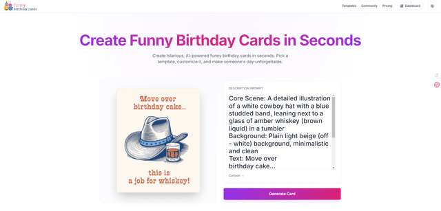 birthdaycards.cc screenshot 1