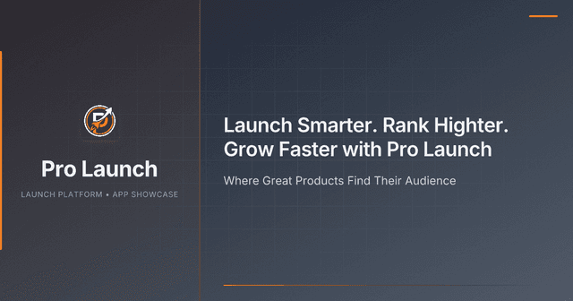 Pro Launch screenshot 1