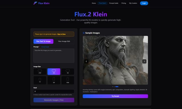 Flux Klein screenshot 3