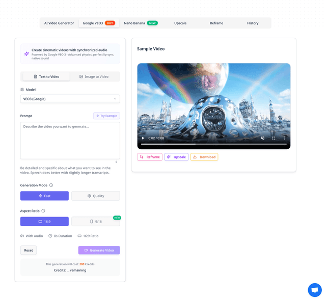 AI Video Generator with Sound | Plexigen AI screenshot 2