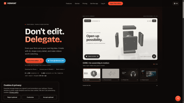 Vidmoat screenshot 1