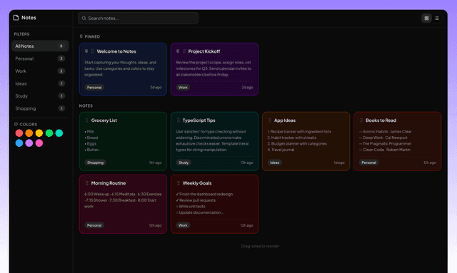 Shadcn Examples screenshot 4