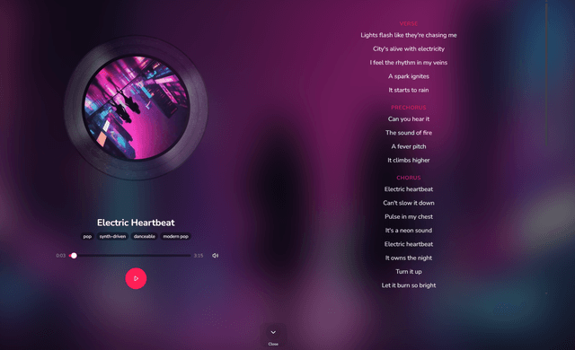UniMusic AI screenshot 2