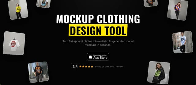 Mockup Clothing Design Tool screenshot 1