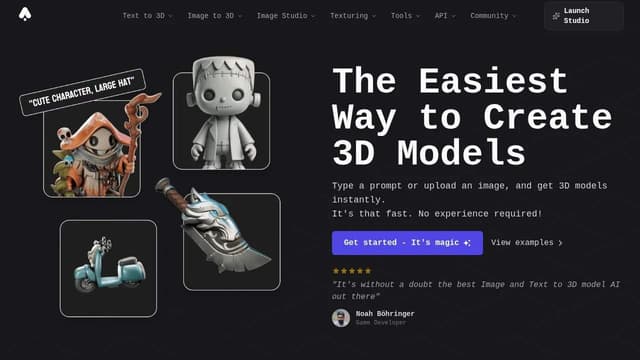 3DAIStudio screenshot 2
