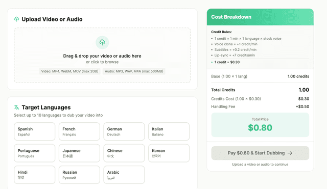 Dubvid screenshot 1