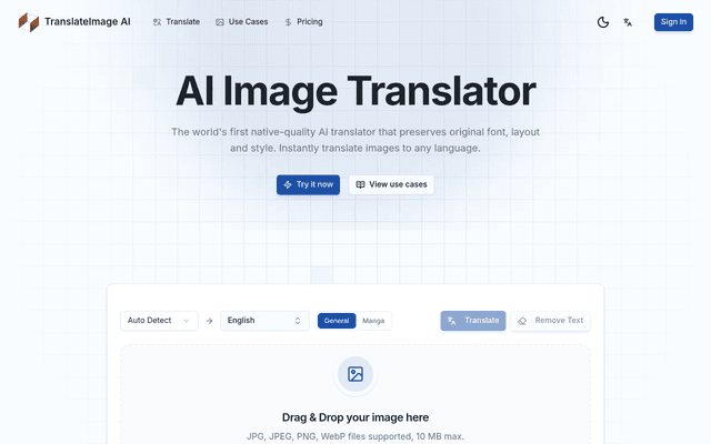 TranslateImage AI screenshot 1
