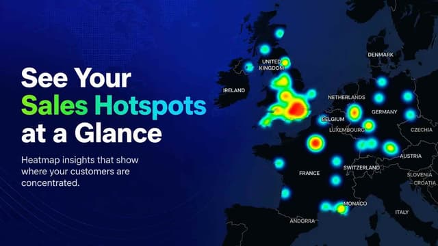 Customer Reach Map for WooCommerce screenshot 1