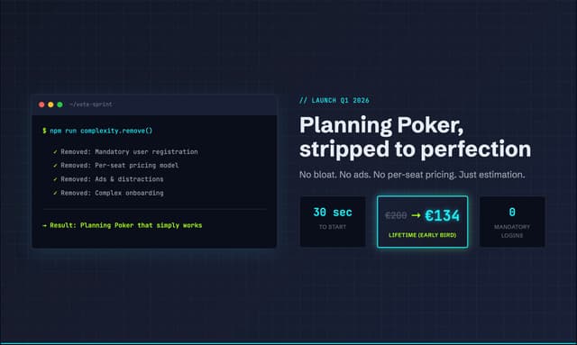 VoteSprint (Beta) screenshot 1