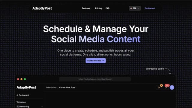 AdaptlyPost screenshot 2