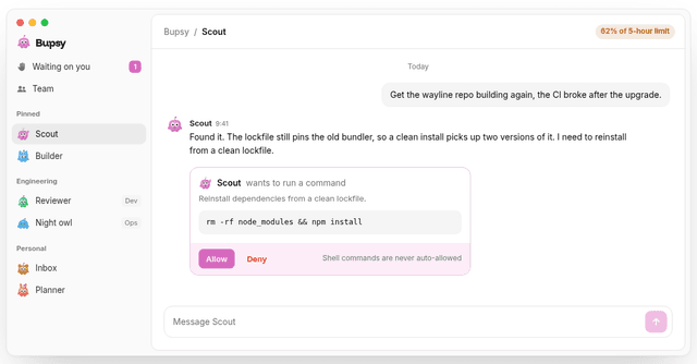Bupsy screenshot 1